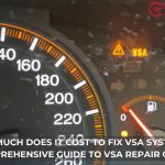 how much does it cost to fix vsa system