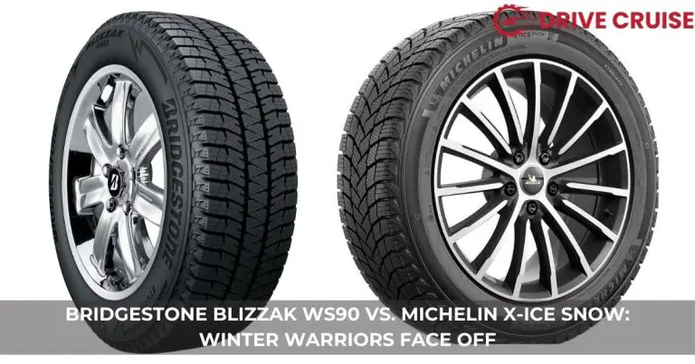 bridgestone blizzak ws90 vs michelin x ice snow