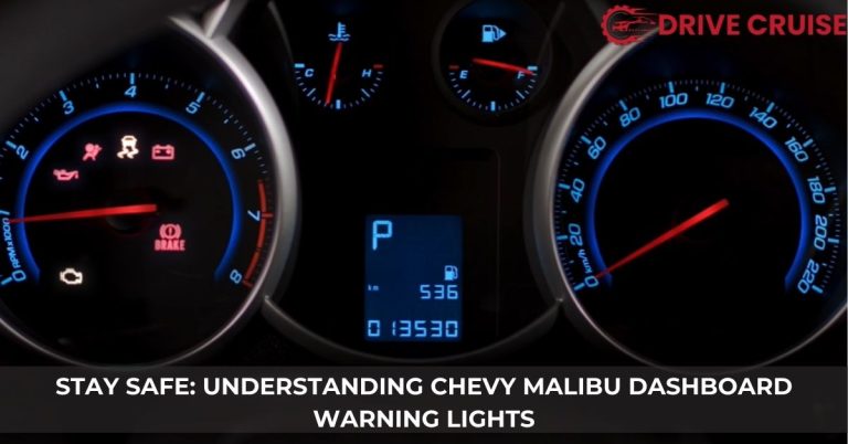 chevy malibu dashboard warning lights