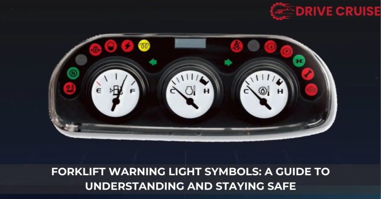 forklift warning light symbols