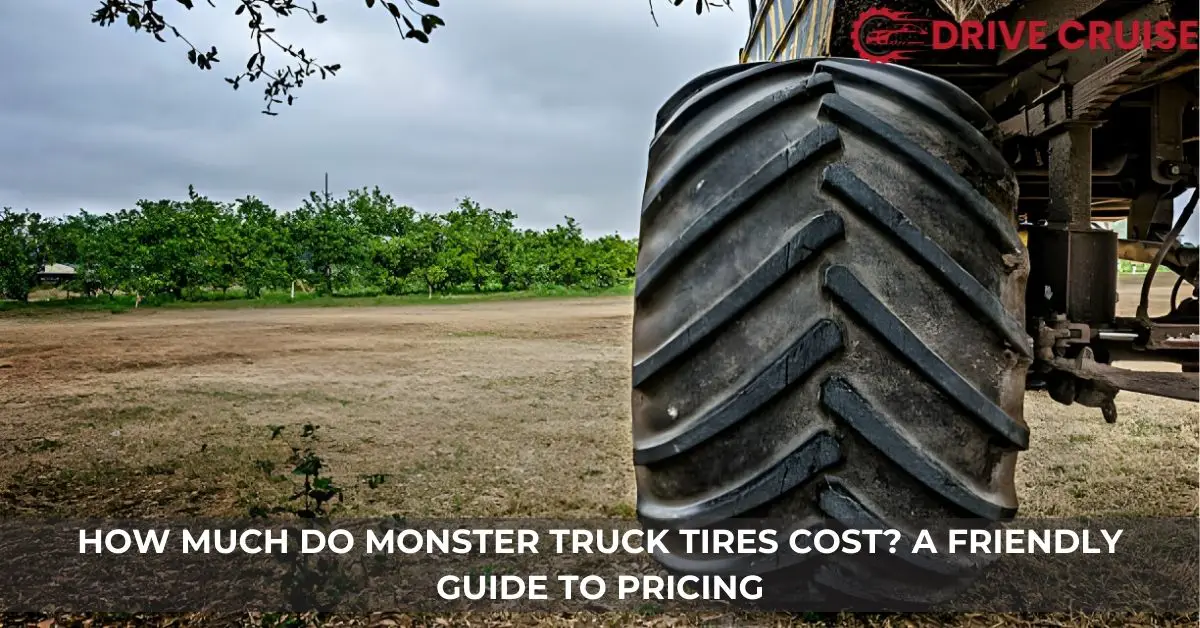 how much do monster truck tires cost