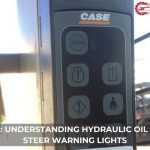 hydraulic oil case skid steer warning lights