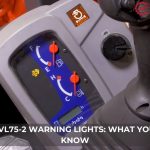 kubota svl75 2 warning lights