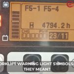toyota forklift warning light symbols