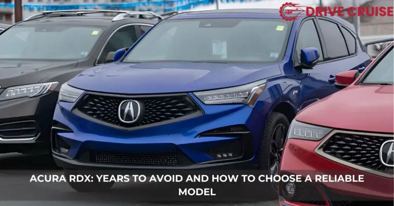 acura rdx years to avoid