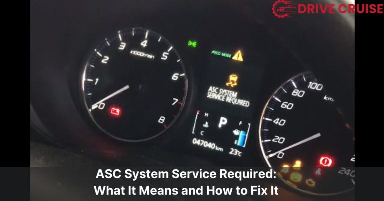 asc system service required