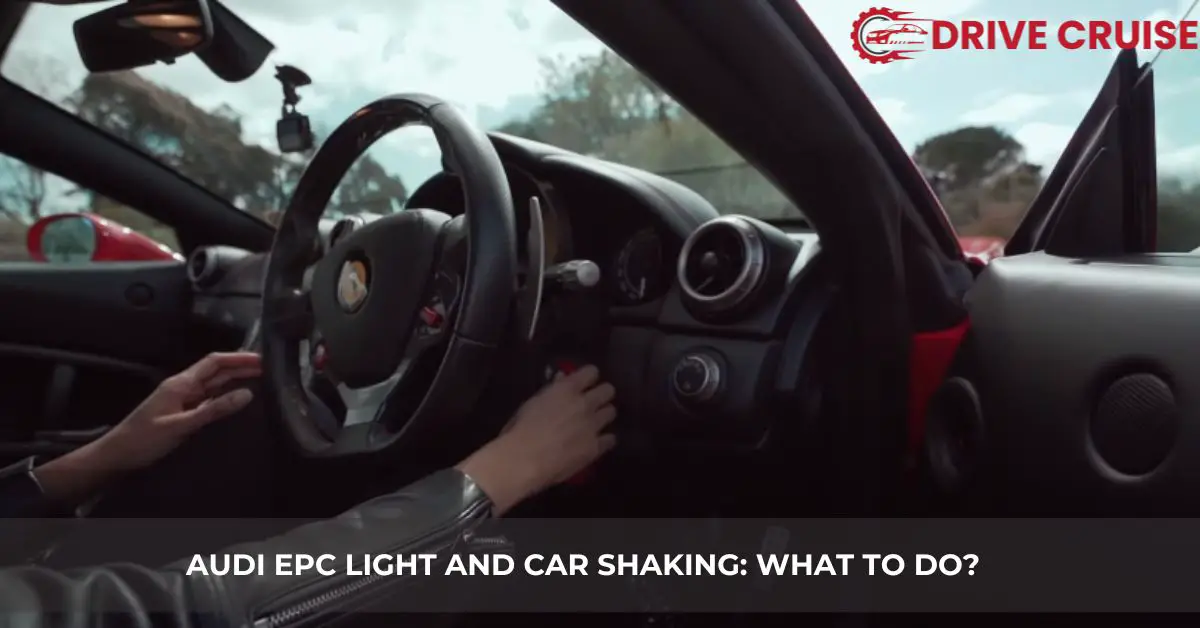 audi epc light car shaking