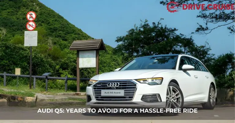 audi q5 years to avoid