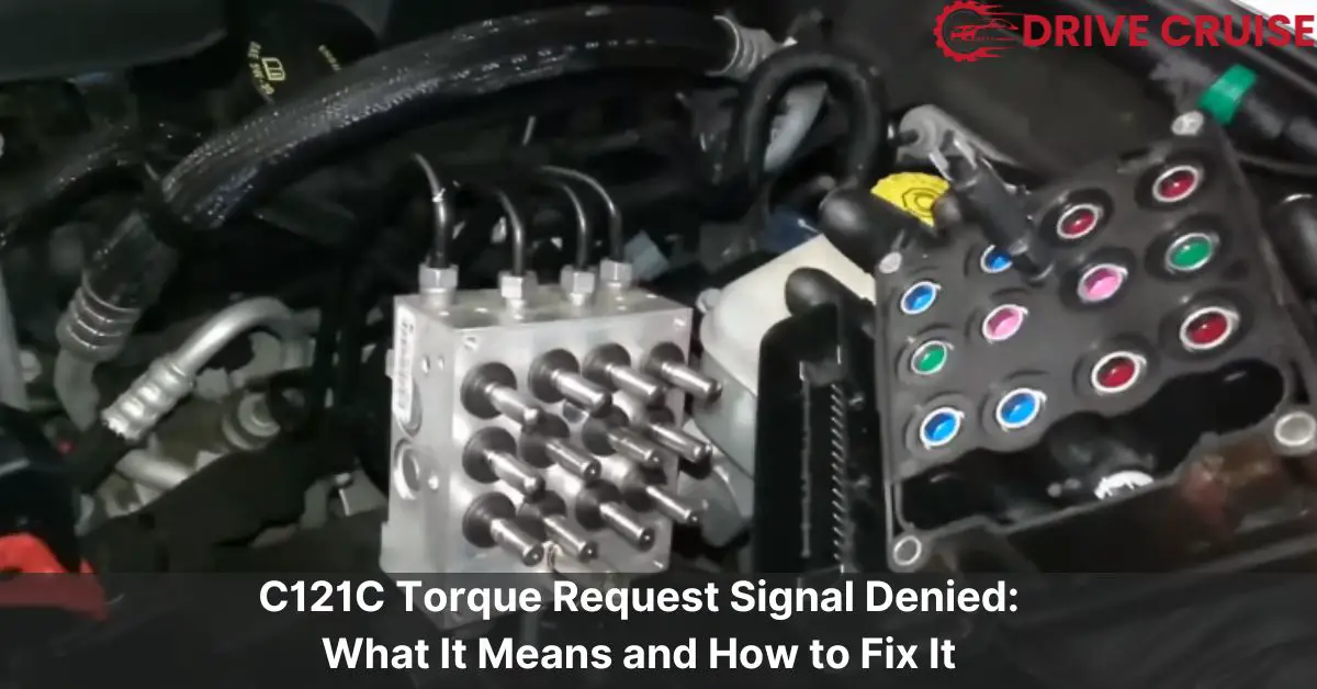 c121c torque request signal denied
