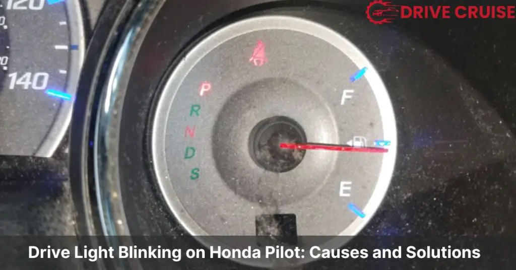 drive light blinking honda pilot