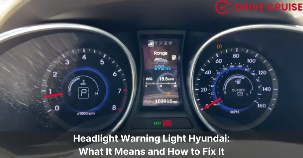 headlight warning light hyundai