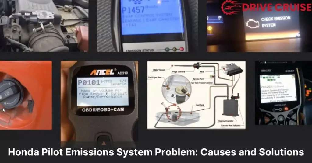 honda pilot emissions system problem