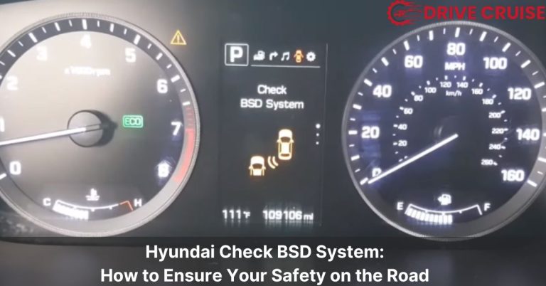 hyundai check bsd system