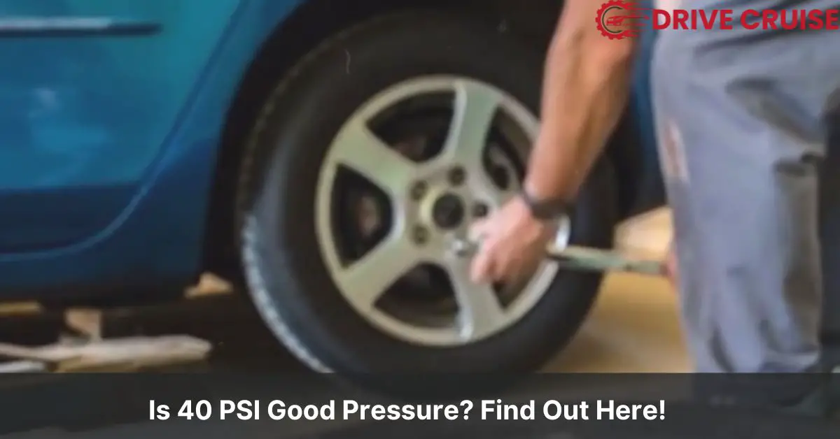 is 40 psi good pressure