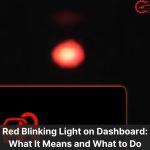 red blinking light on dashboard