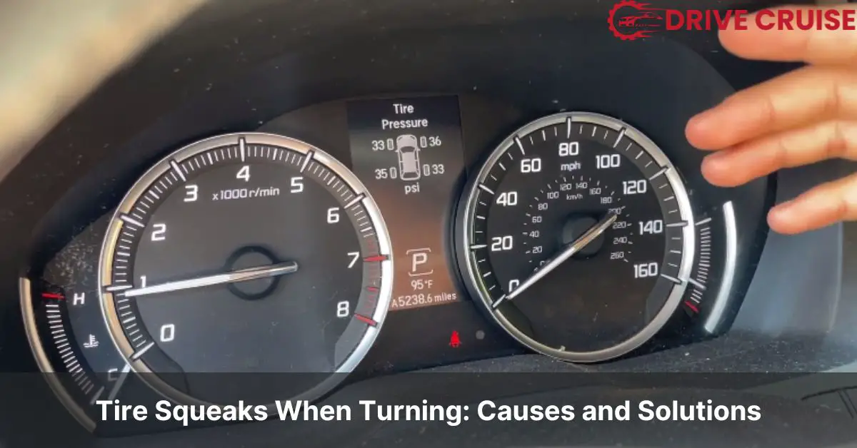 tire squeaks when turning