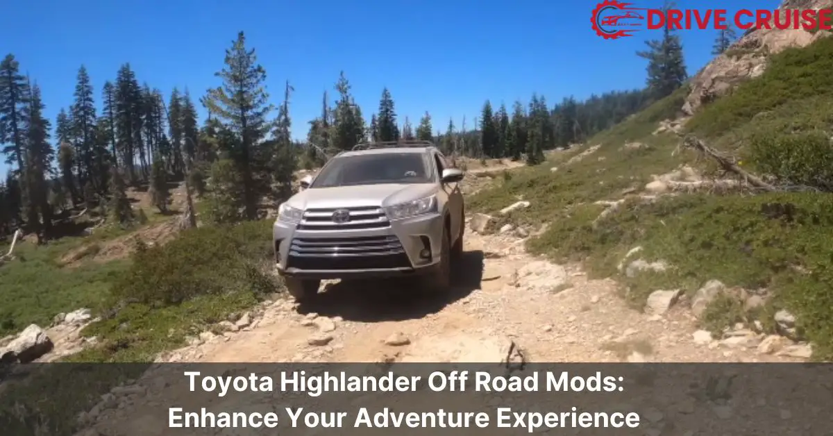 toyota highlander off road mods