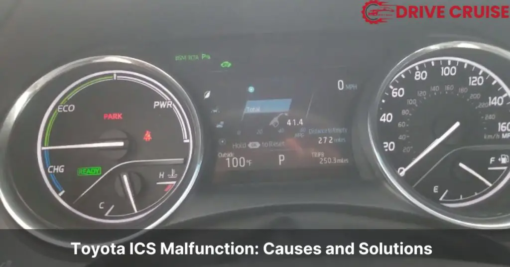 toyota ics malfunction