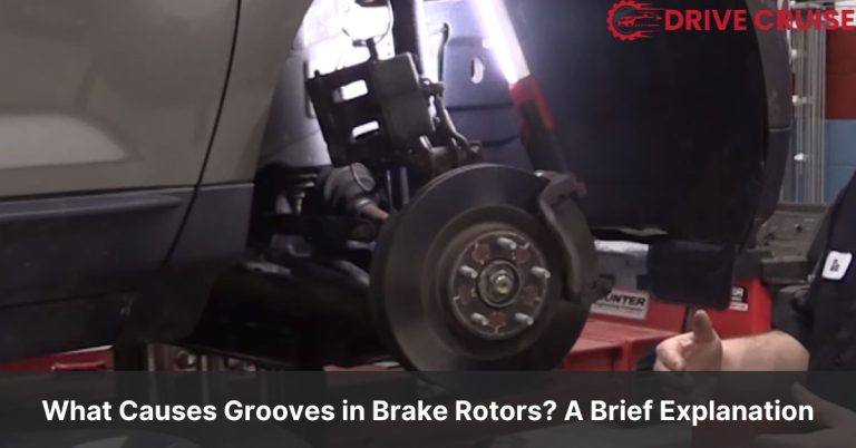 what causes grooves in brake rotors
