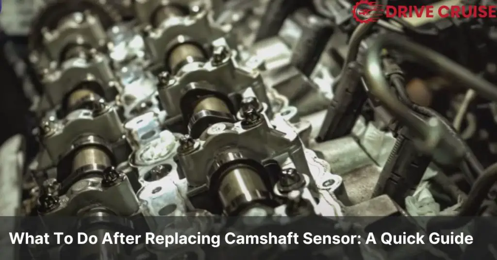 what to do after replacing camshaft sensor