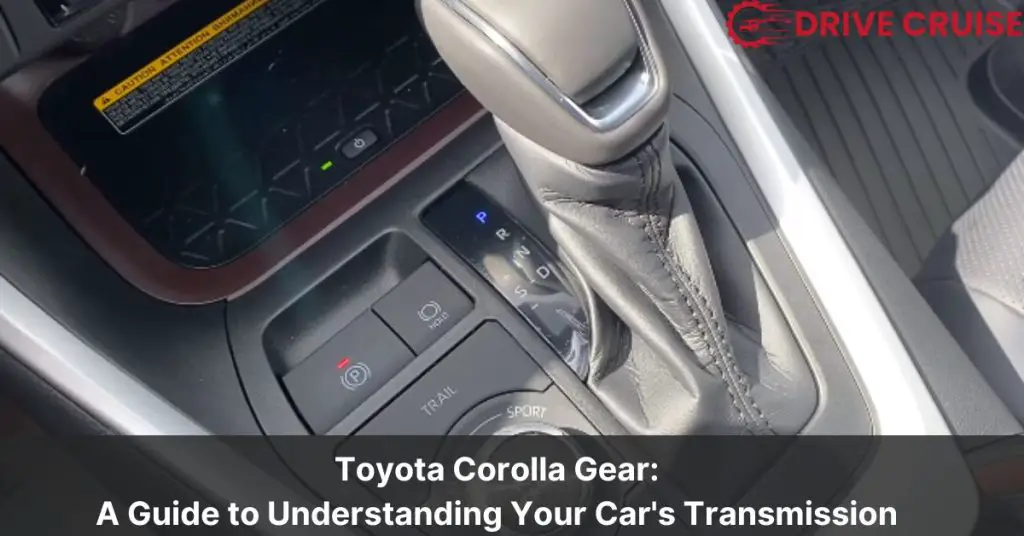 toyota corolla gear