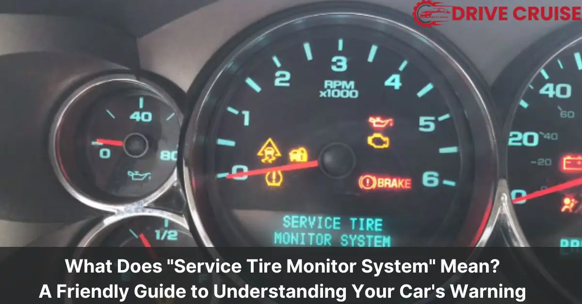 what does service tire monitor system mean