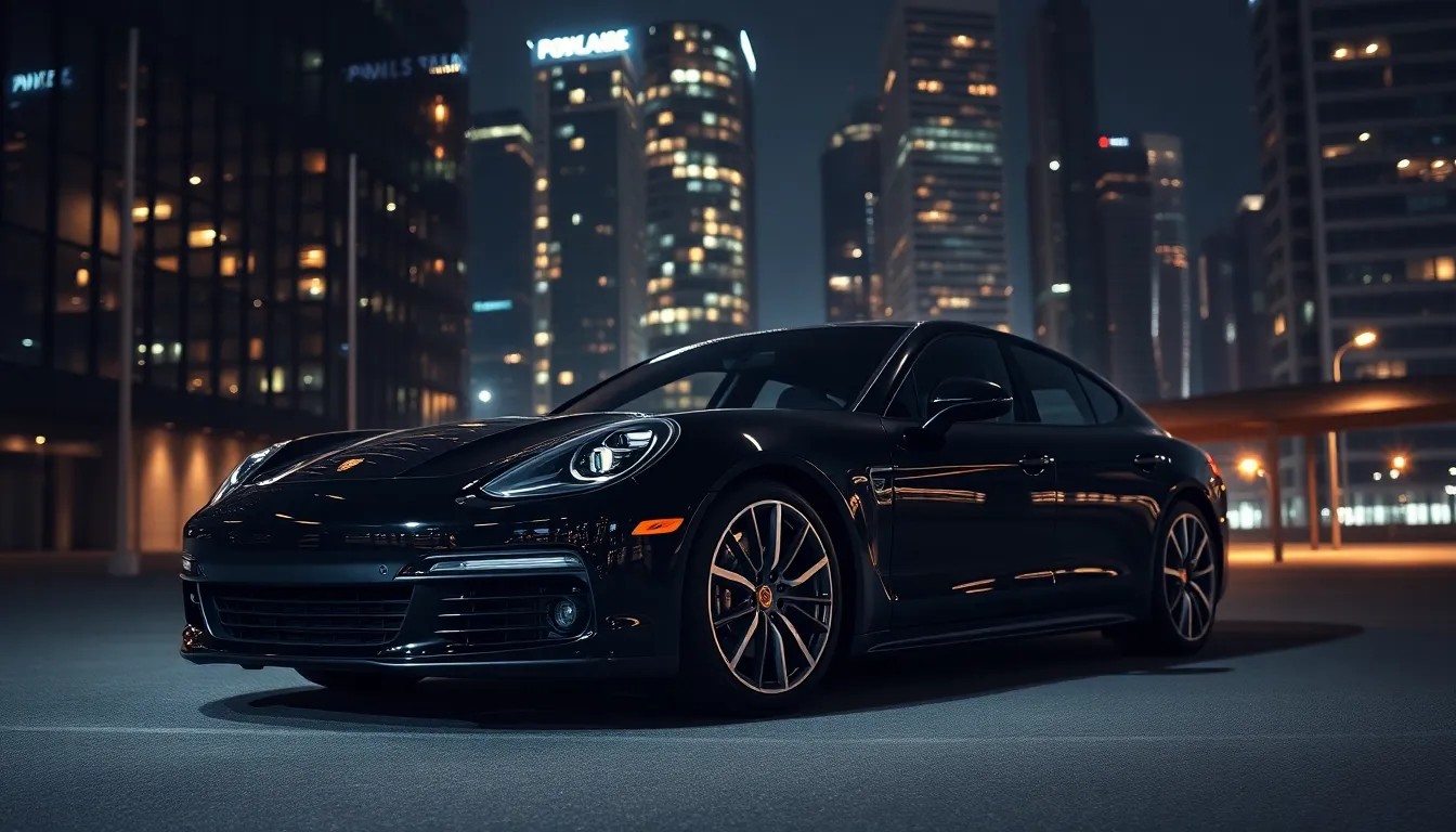 50+ Stunning Black Porsche Wallpapers for Desktop & Mobile (Free Download) 3