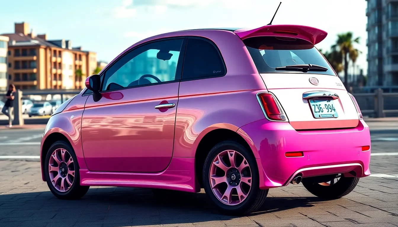 Why Pink Fiat 500s Are Taking Over Social Media (And How to Get One) 4 Why Pink Fiat 500s Are Taking Over Social Media (And How to Get One) 3