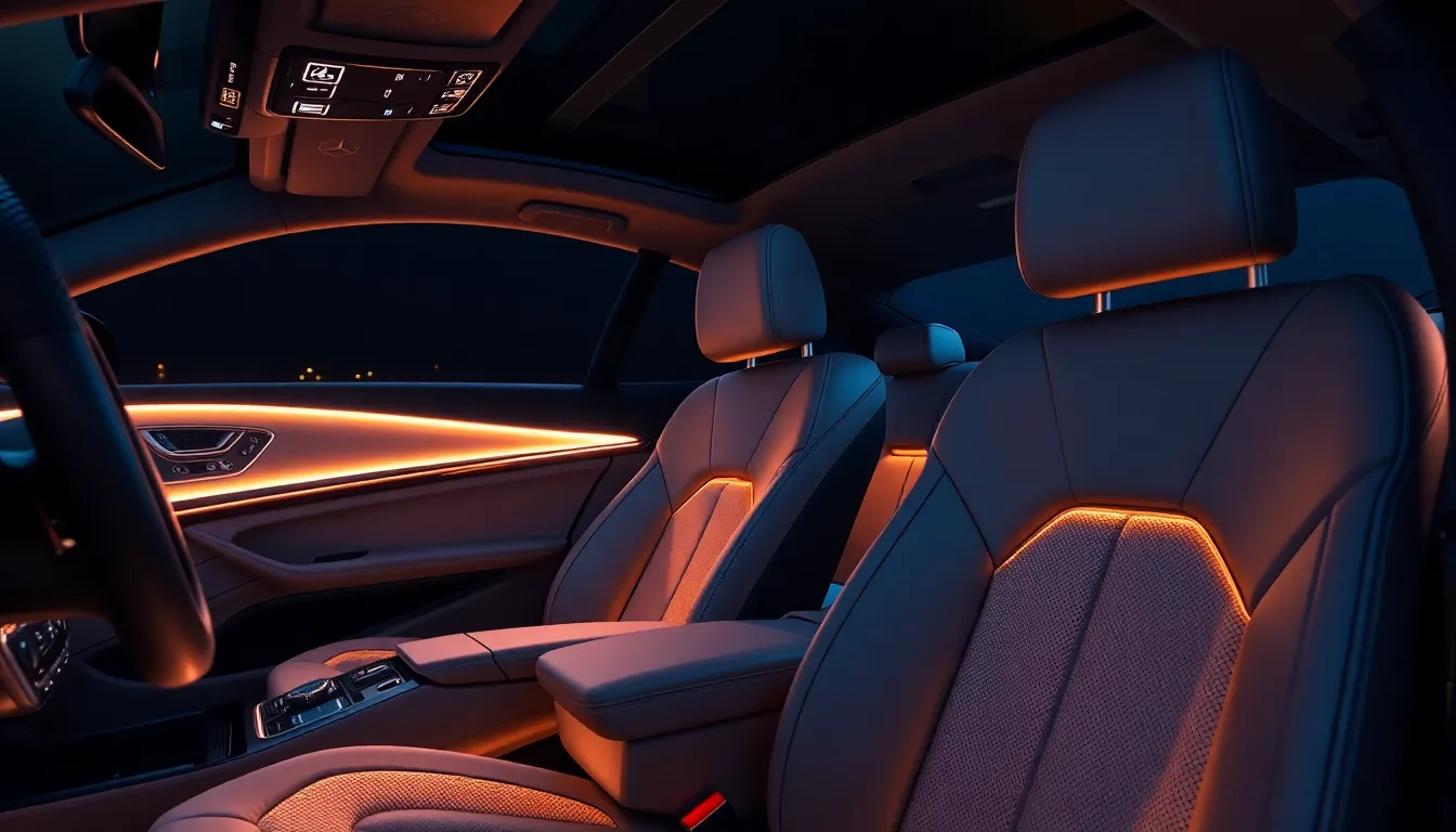 Mercedes Interior Night: 64-Color LED System & Premium Features Guide 2025 3