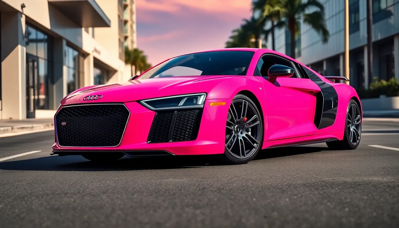 Pink Audi R8: The Bold Supercar That's Breaking All the Rules in 2025 3
