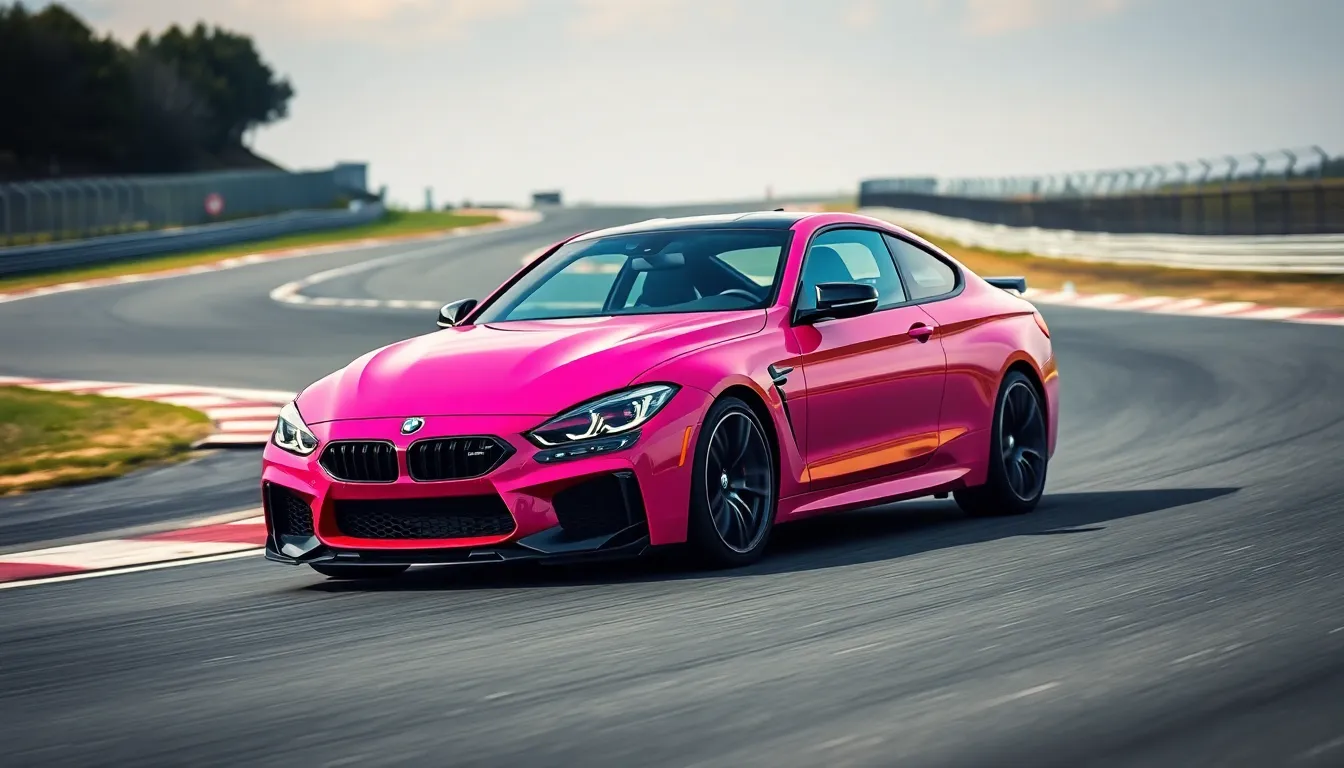 Pink BMW M4: The Bold Sports Car Breaking All Color Barriers in 2025 3