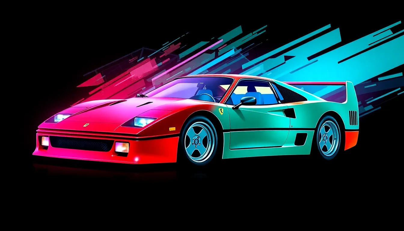 50+ Stunning Ferrari F40 Wallpapers - Free 4K Downloads for Desktop & Mobile 5