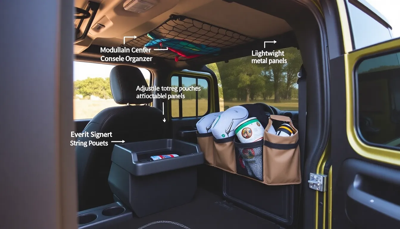 25 Jeep Wrangler Interior Ideas to Transform Your Off-Road Adventure 5