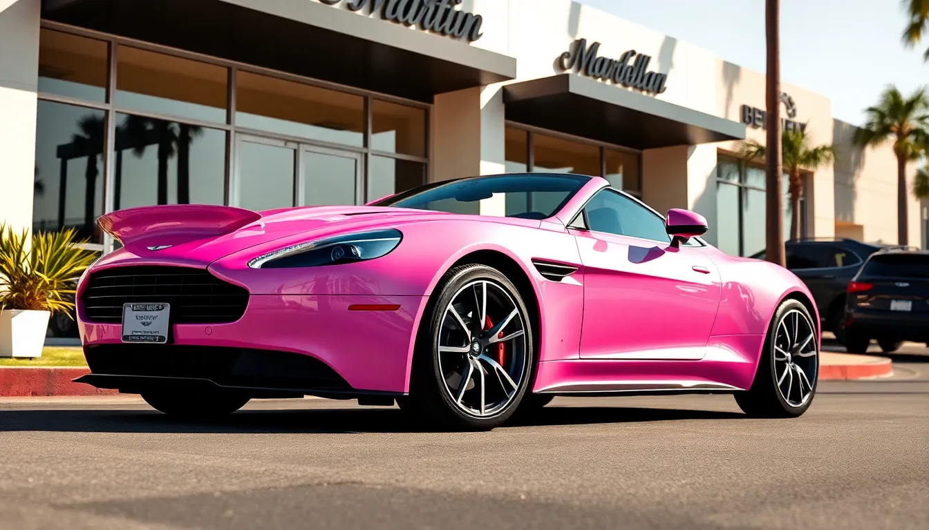 Pink Aston Martin: Ultimate Guide to Luxury's Most Exclusive Custom Sports Cars 6 Pink Aston Martin: Ultimate Guide to Luxury's Most Exclusive Custom Sports Cars 5