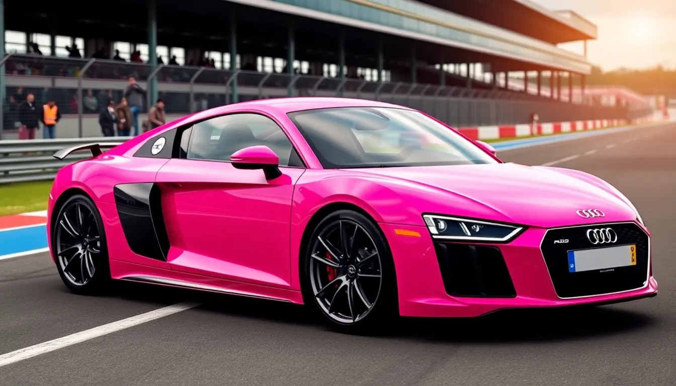 Pink Audi R8: The Bold Supercar That's Breaking All the Rules in 2025 5