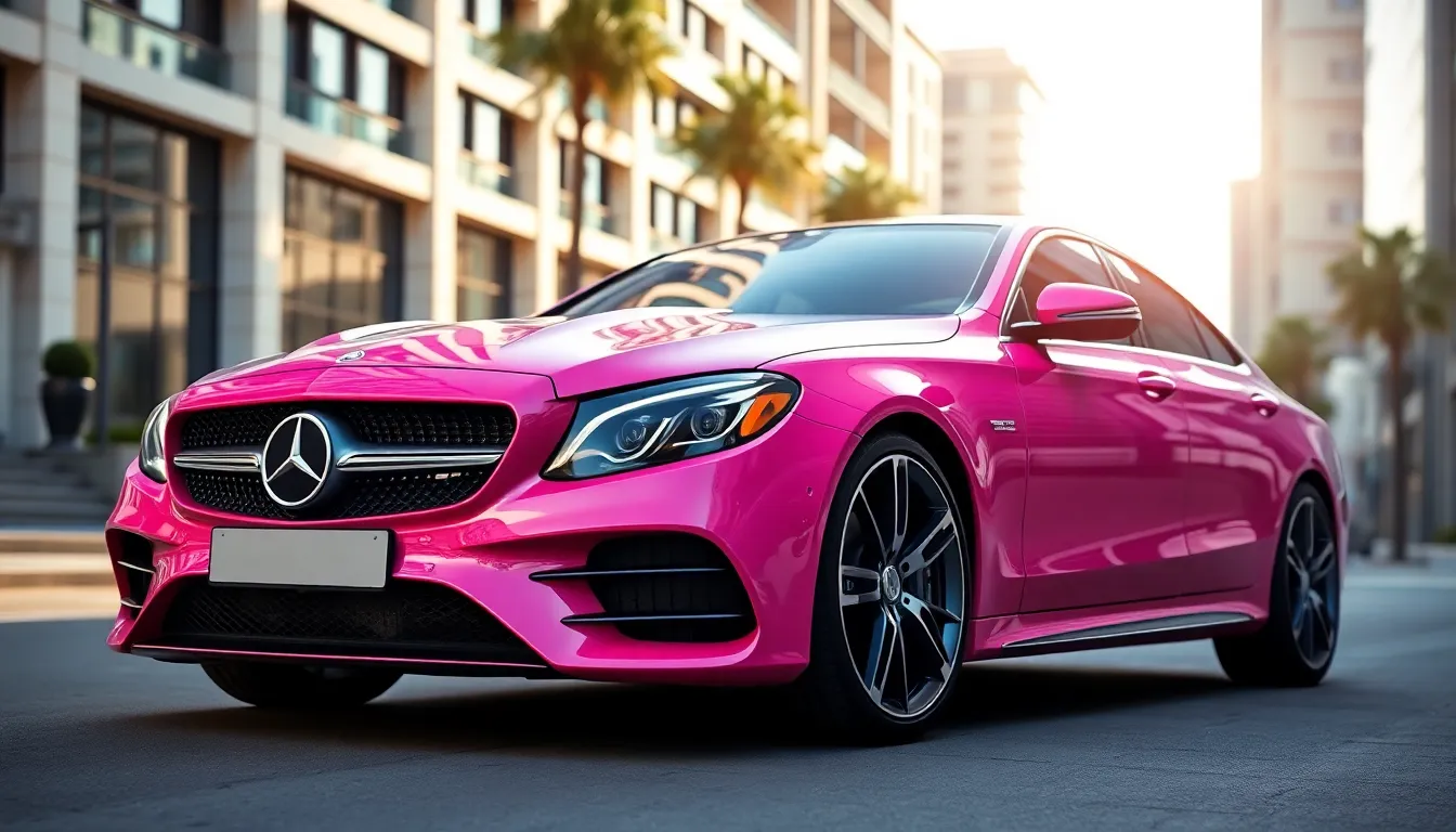 Pink Mercedes Benz: Complete Guide to Owning & Customizing Your Dream Luxury Car 5