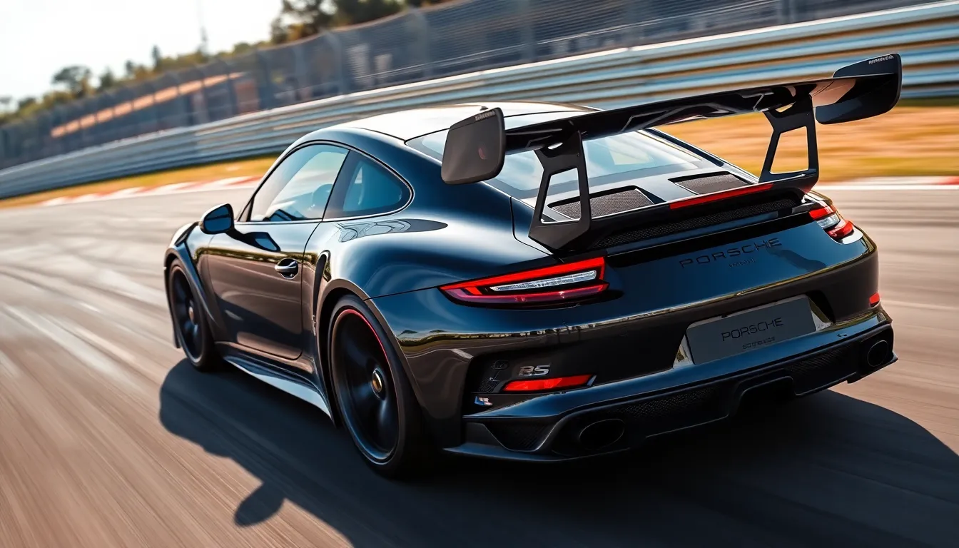 50+ Stunning Black Porsche Wallpapers for Desktop & Mobile (Free Download) 7