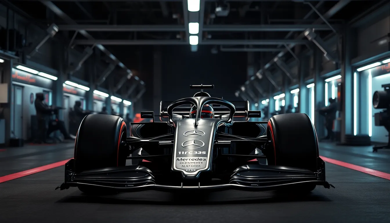 Mercedes F1 Aesthetic: How Silver Arrows Redefined Formula 1 Visual Design 8 Mercedes F1 Aesthetic: How Silver Arrows Redefined Formula 1 Visual Design 7