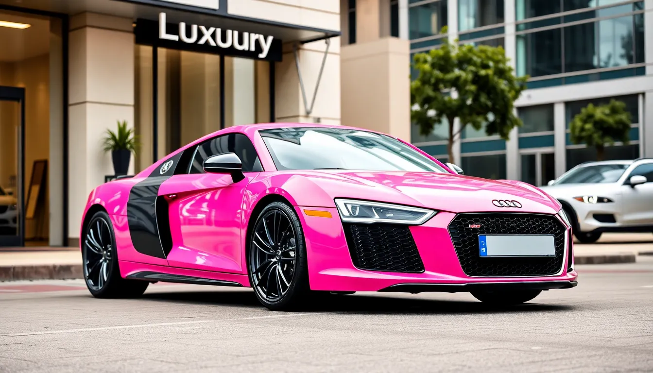 Pink Audi R8: The Bold Supercar That's Breaking All the Rules in 2025 7