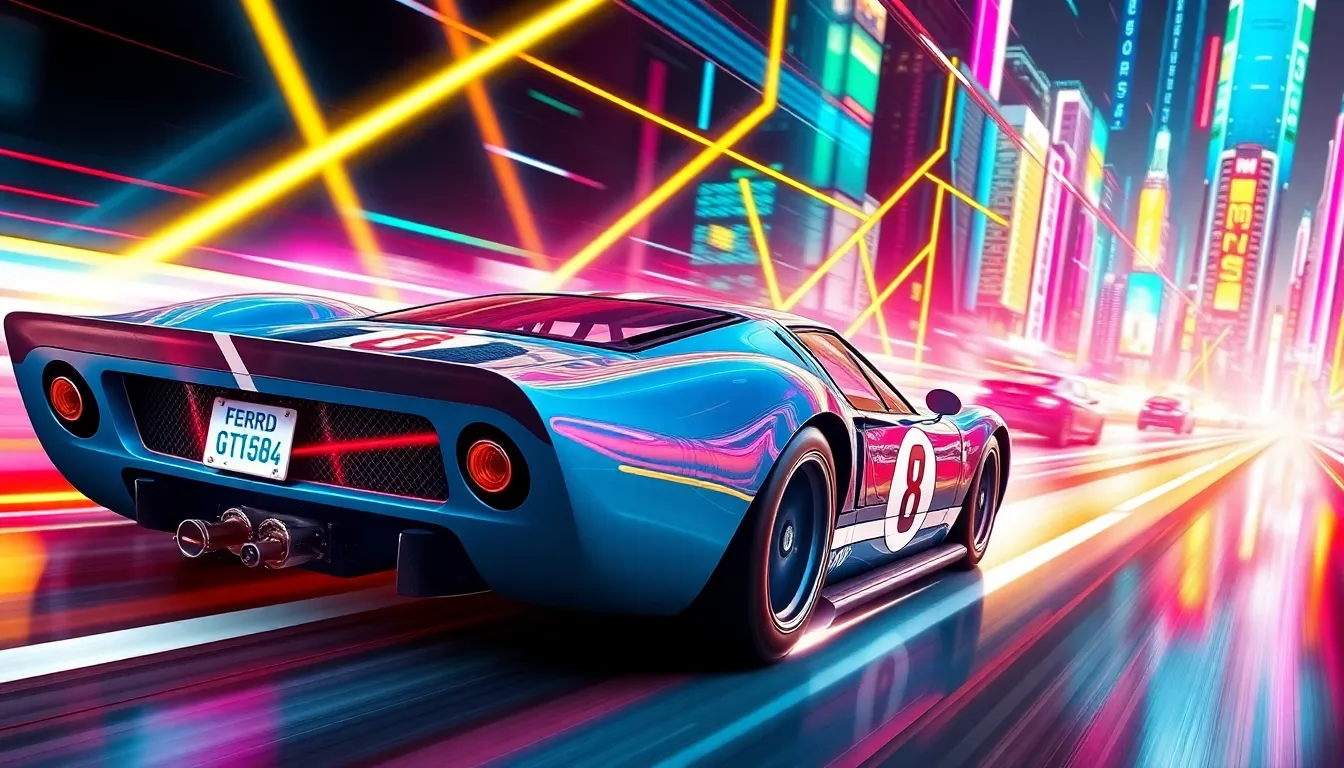 50+ Stunning Ford GT40 Wallpapers: High-Res Racing Art for Desktop & Mobile 9