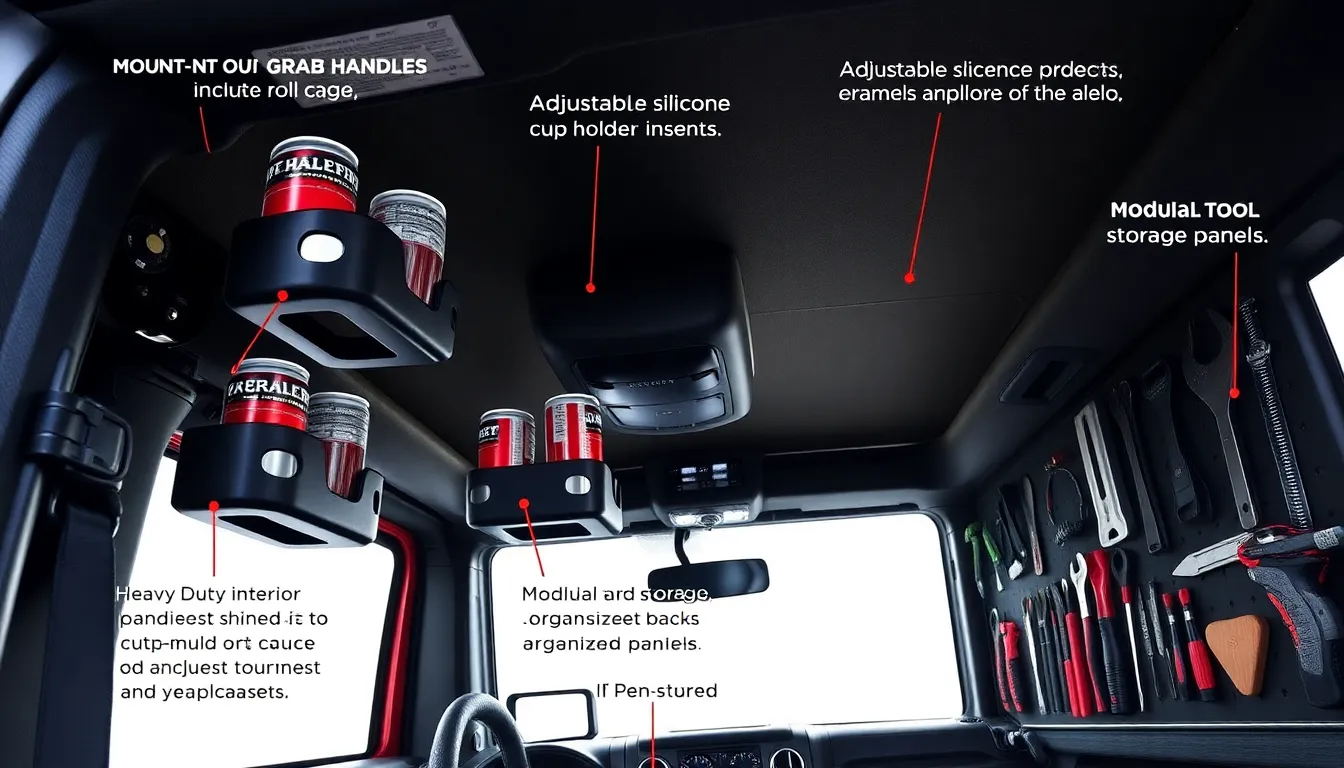 25 Jeep Wrangler Interior Ideas to Transform Your Off-Road Adventure 9