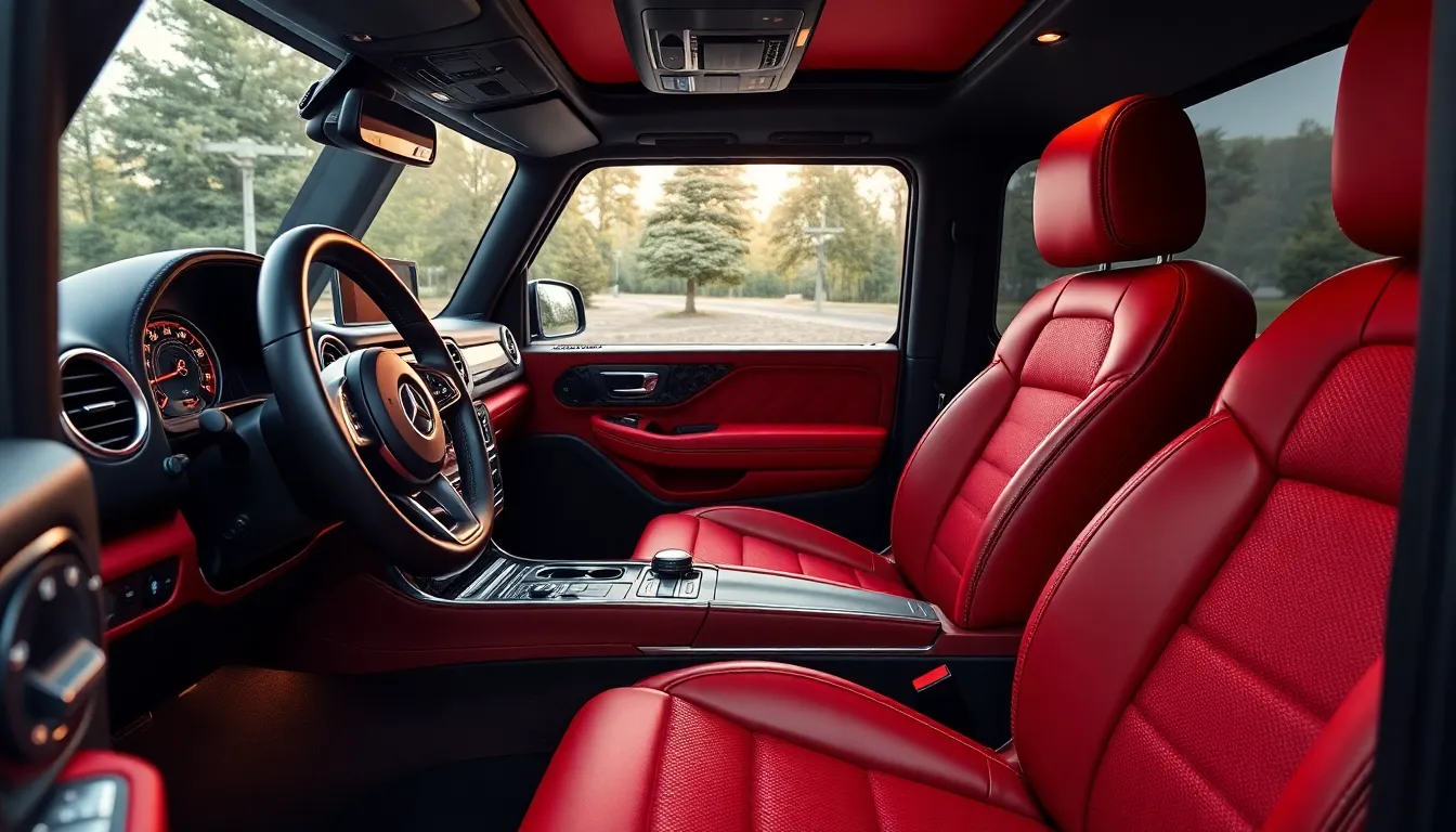 2025 Mercedes G-Wagon Interior: Luxury Features & Technology Guide 10 2025 Mercedes G-Wagon Interior: Luxury Features & Technology Guide 9