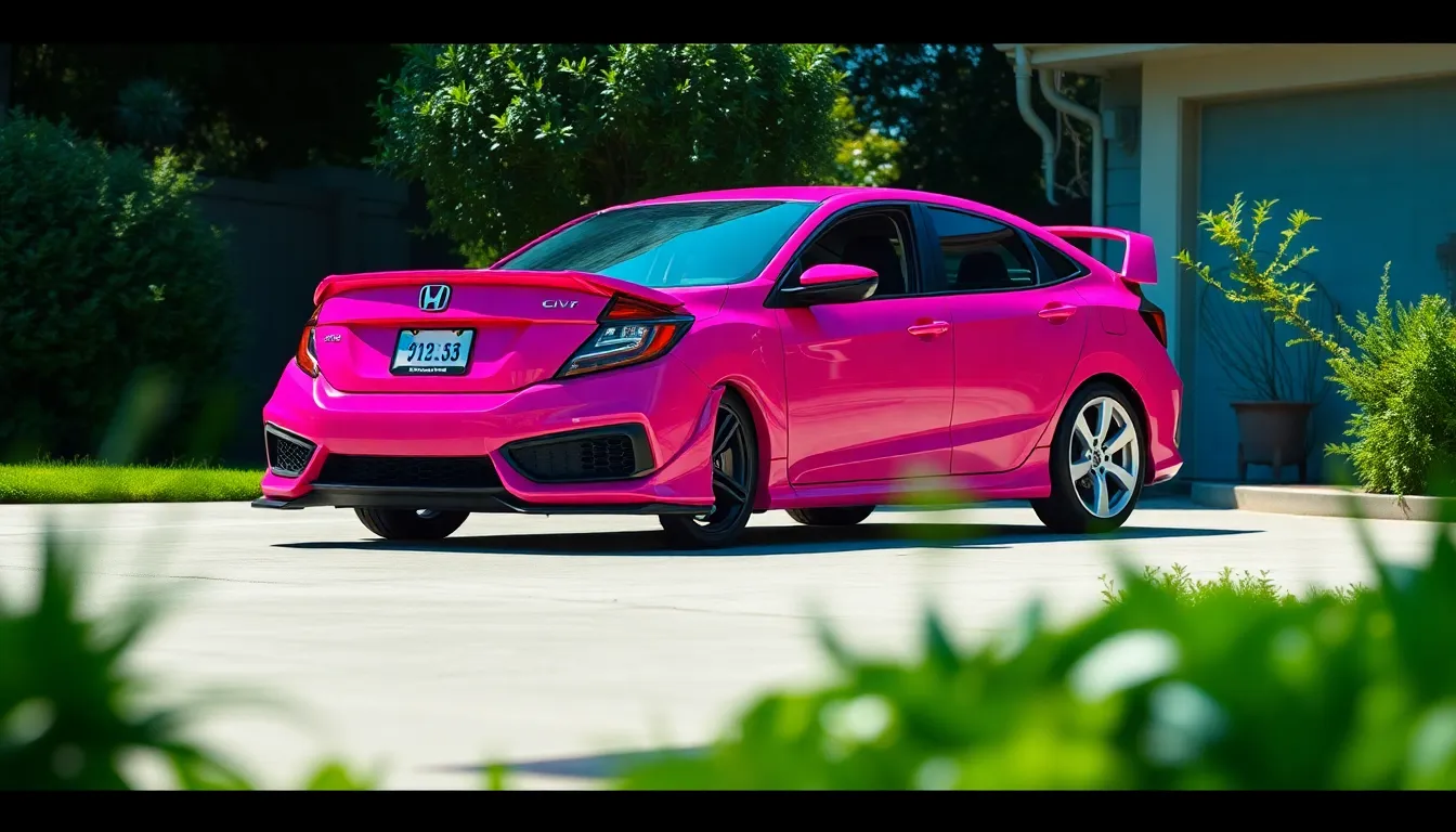 Pink Honda Civic: Complete Guide to Buying, Styling & Maintaining Your Dream Ride 9
