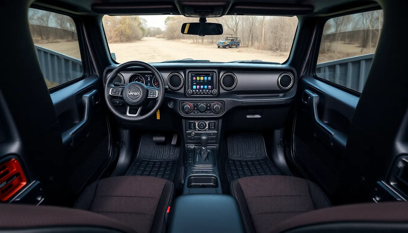 Jeep Wrangler Interior: Complete Guide to Features, Comfort & Storage (2024) 12 Jeep Wrangler Interior: Complete Guide to Features, Comfort & Storage (2024) 11