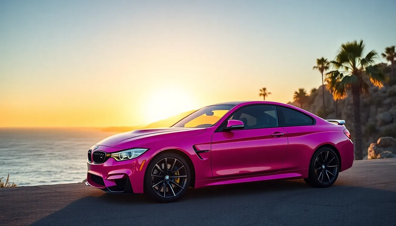 Pink BMW M4: The Bold Sports Car Breaking All Color Barriers in 2025 11