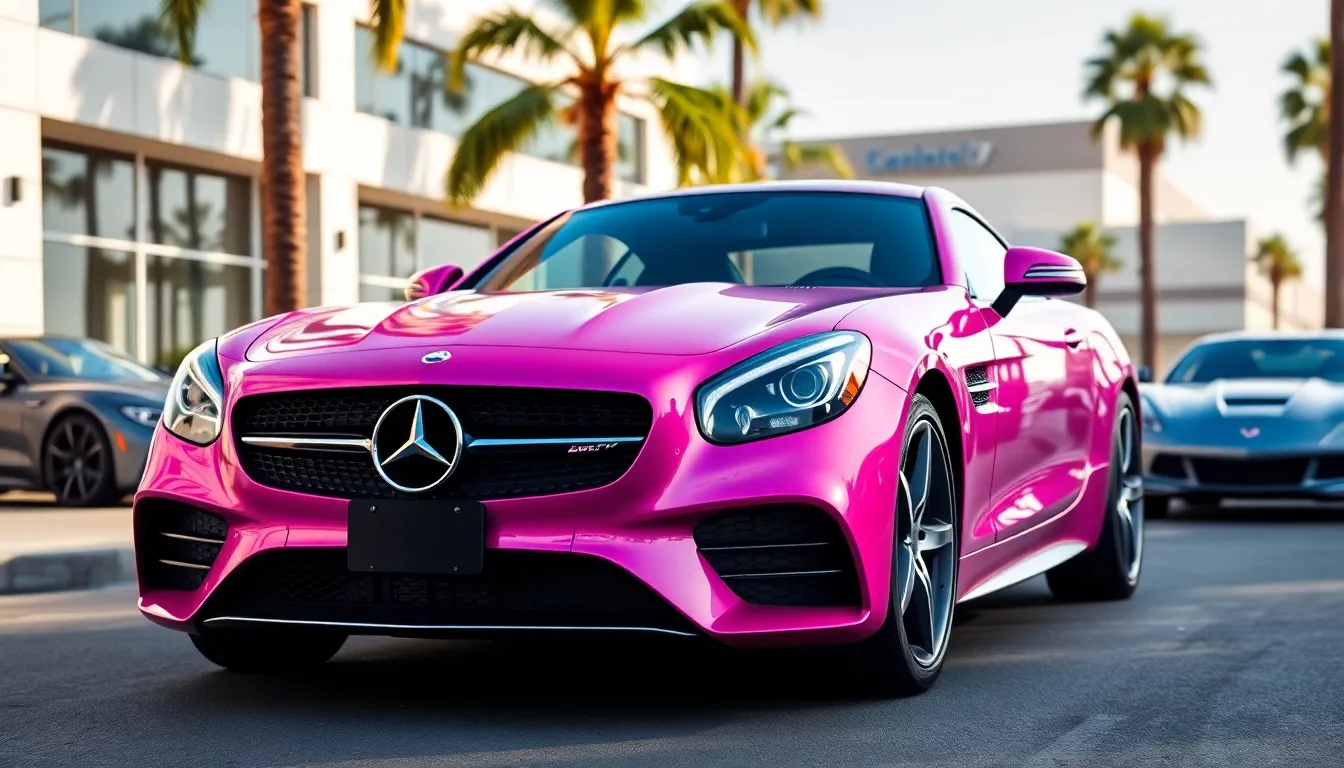 Pink Mercedes Benz: Complete Guide to Owning & Customizing Your Dream Luxury Car 11