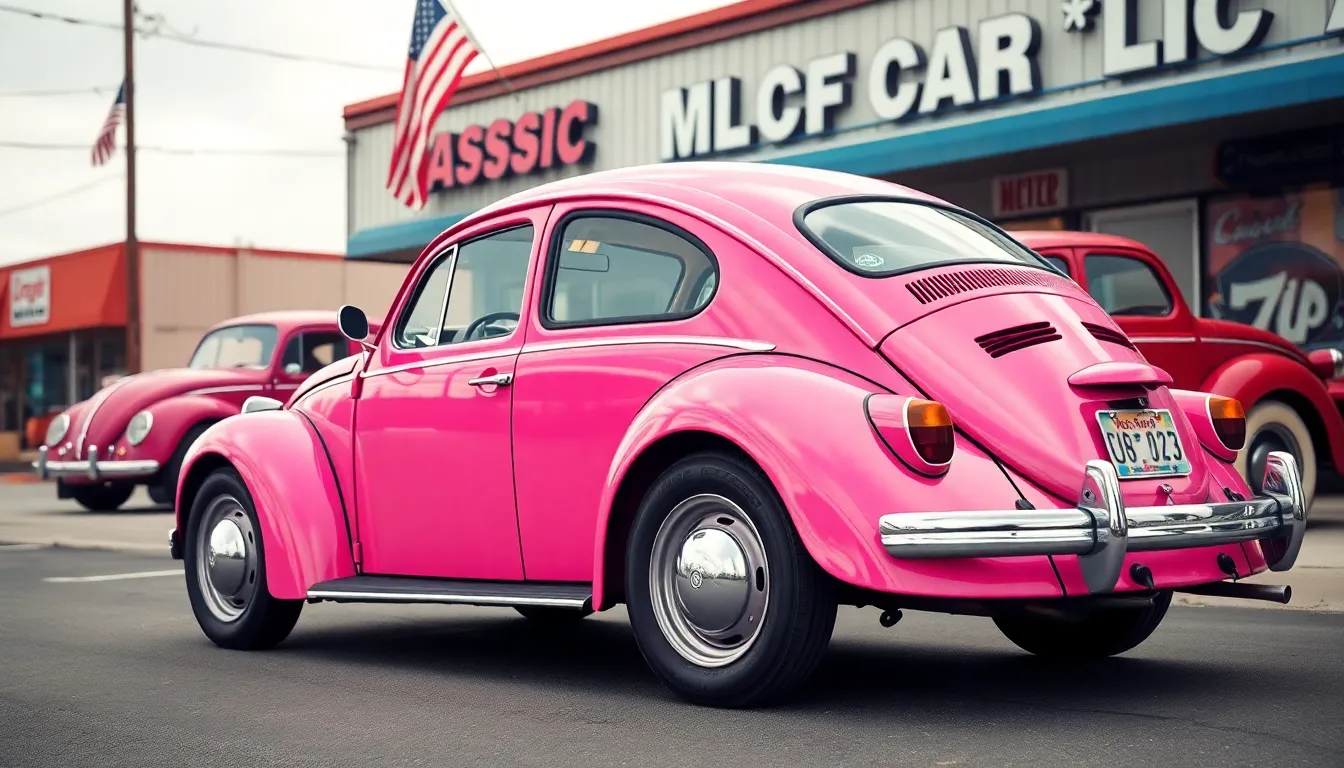 Pink Volkswagen Beetle: Complete Guide to History, Value & Where to Find One 11