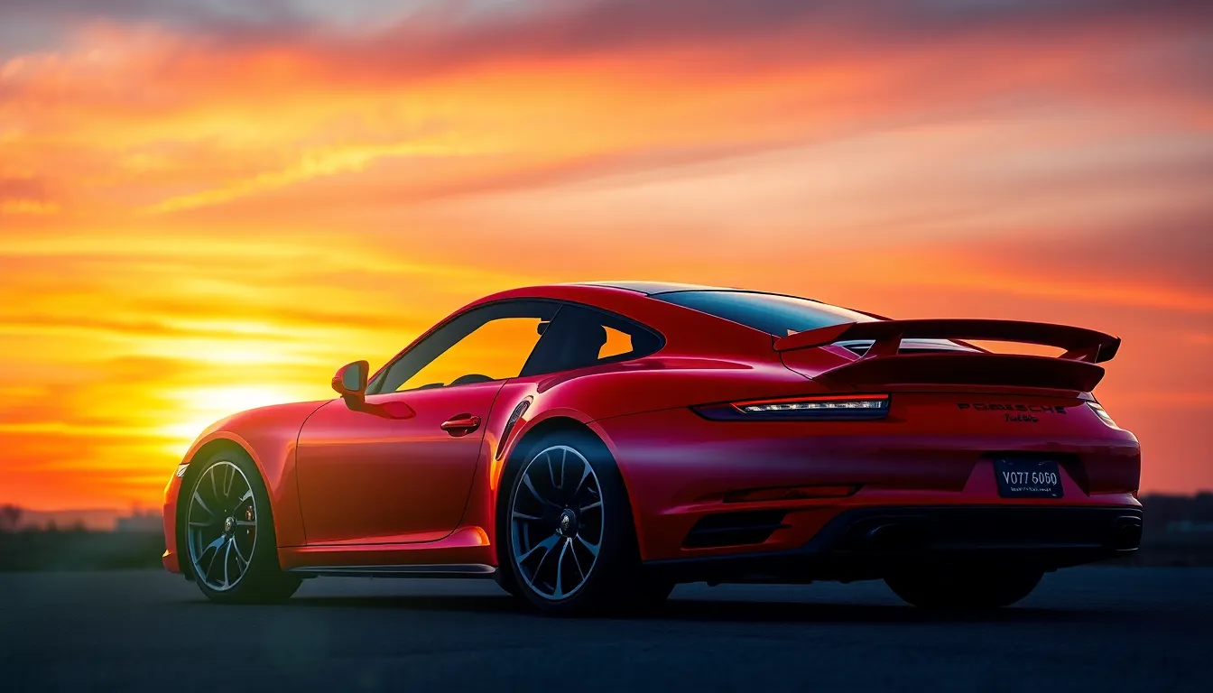 50+ Stunning Red Porsche Wallpapers: High-Res Images for Desktop & Mobile 11