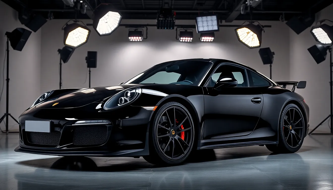 50+ Stunning Black Porsche Wallpapers for Desktop & Mobile (Free Download) 13