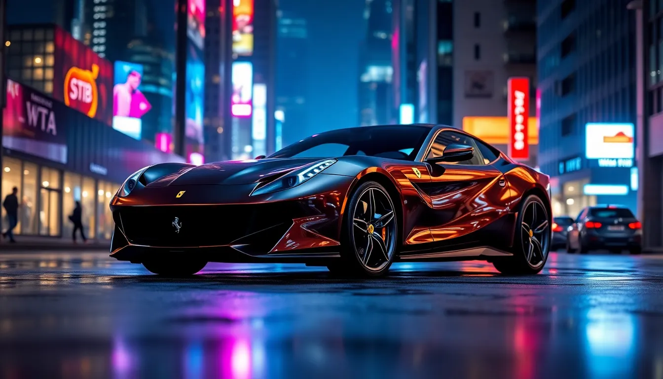 50+ Ferrari Wallpaper Aesthetic Ideas: Classic to Modern Supercar Art 13